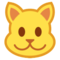 Cat Face emoji on HTC